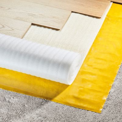 Film pare-vapeur pour sol stratifié Volden ép. 0,15cm 20m²