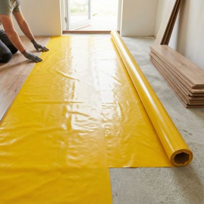 Film pare-vapeur pour sol stratifié Volden ép. 0,15cm 20m²