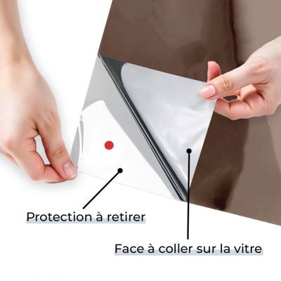 Film solaire anti chaleur pour double vitrage meilleure performance - bronze - 75 cm x 2.5 m - en Rouleau - DIMEXACT