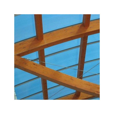 Film solaire argent effet miroir pour toit polycarbonate plexiglas - 152 cm x 0.5 m - en Rouleau - DIMEXACT