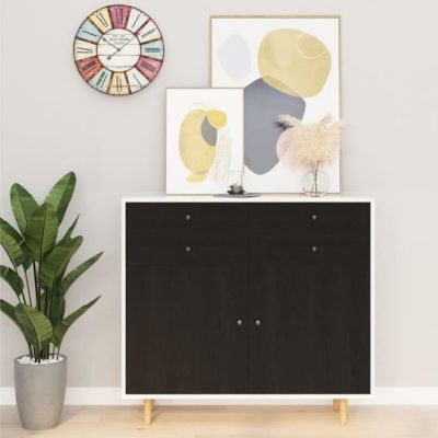 Films autoadhésifs - vidaXL - Bois foncé - 500x90 cm - PVC - 2 pcs