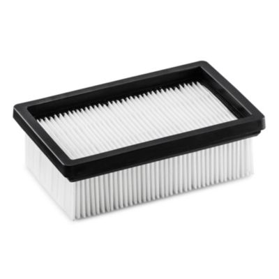 Lot De 2 Filtres Plissés Pour Kärcher WD 3/2/1 - Compatibles, Noir, Neufs Sous Blister