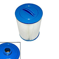 Filtre court pour spas Mlspa ⌀14.9 x H.24.1cm blanc et bleu