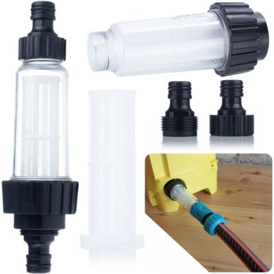 Filtre à Eau Universel 3/4 - 80 Mesh, Pression 12 Bar, Compatible avec nettoyeurs Kärcher K2-K7 HD HDS