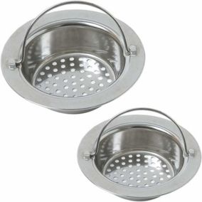 Filtre evier Cuisine nettoyant Plug Trou Cheveux Catcher Évier Bouchons Bouchons évier de Cuisine Cuisine évier crépine 2pcs