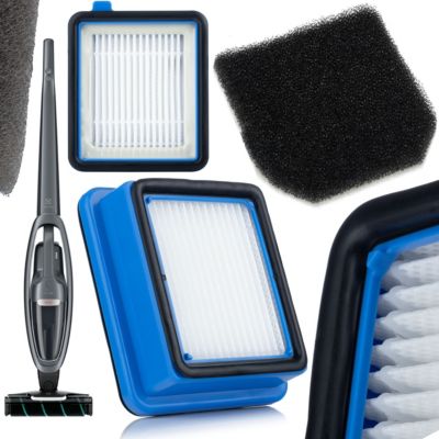 Filtre HEPA + Filtre Moteur de Remplacement - Lavables, Haute Efficacité, Compatible avec Aspirateur Electrolux Well Q6/Q7/Q8