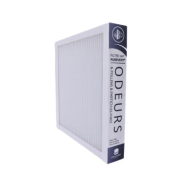 Filtre officiel VMI - Anti odeurs - pour VMI Purevent - Purification d'Air Intérieur - Jetable