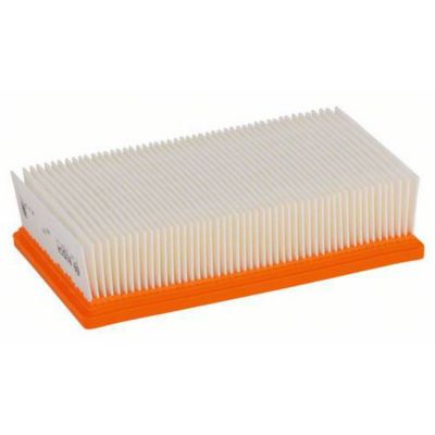 Filtre plissé polyester Bosch 2607432034, 240 x 140 x 56 mm, pack de 1