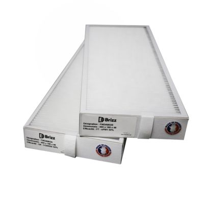 Filtre BRIZZ Compatible VPH Enjoy EOLETEC - 385x385x30 Mm F7 Charbon Actif
