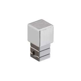 Finition angulaire Ilcom PQ en acier inoxydable pour profils ArgentSatiné - 0,8 mm x 0,8 mm