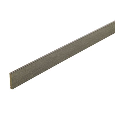 Finition lame de terrasse Good Life gris L.240 cm