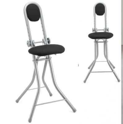 FISHTEC Chaise Assis Debout Réglable en Hauteur