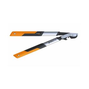 Fiskars Coupe-branches Powergear X - S à crémaillère et à lame franche 55 cm - D. 40 mm