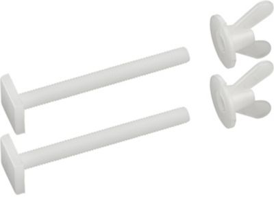 2Pcs Fixation Abattant WC,Fixation Cuvette WC,Kit de Fixation