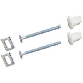 Crous De Fixation Suprieure 4 Pices Vis D'expansion Pour Couvercle Vis D'expansion  Pour Toilettes Kit De Fixation Charnire Pour Abattant De Toilette