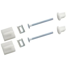 Kit de fixation plastique pour abattant Sparta, SENSEA