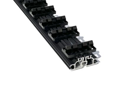Flat rail pour lames de terrasse 120mm longueur 4M