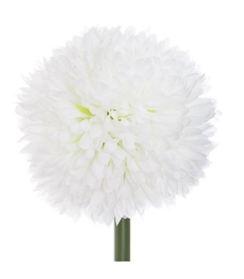 Fleur artificielle Pompon sur tige Hauteur 60 cm