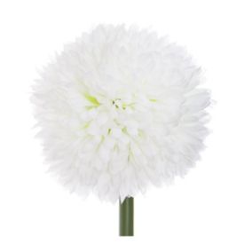 Fleur artificielle Pompon sur tige Hauteur 60 cm