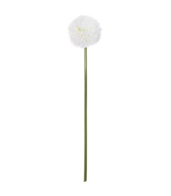 Fleur artificielle Pompon sur tige Hauteur 60 cm