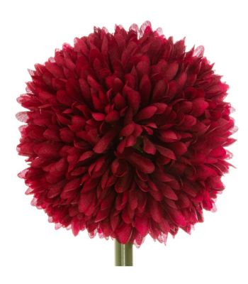 Fleur artificielle Pompon sur tige Hauteur 60 cm