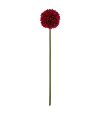 Fleur artificielle Pompon sur tige Hauteur 60 cm