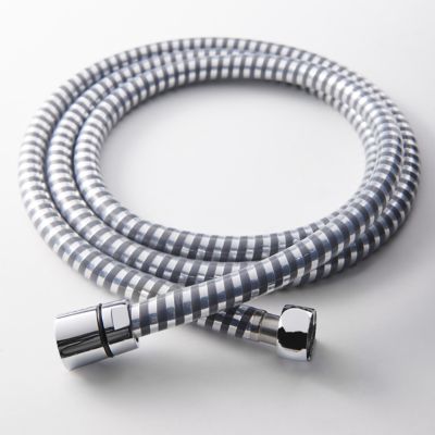 Flexible de douche gris/argent PVC GoodHome 2 m
