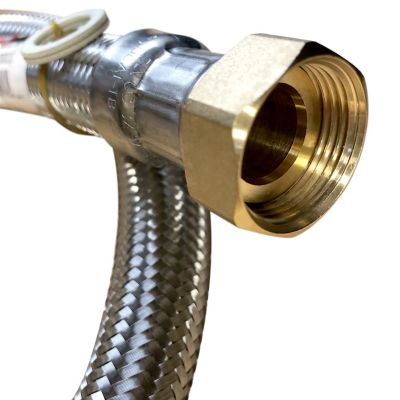 Flexible Inox 19mm Intérieur F-f 3/4" (20/27) Longueur 100cm