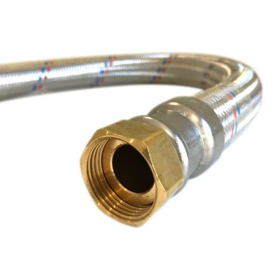 Flexible Inox 19mm Intérieur F-f 3/4" (20/27) Longueur 100cm