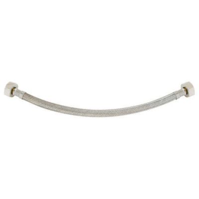 Flexible sanitaire DN8 femelle/femelle 12x17, 50 cm (2 écrous tournants)