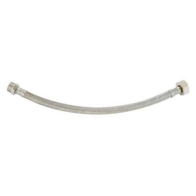 Flexible sanitaire DN8 mâle/femelle 12x17, 30 cm (Mâle et écrou tournant)