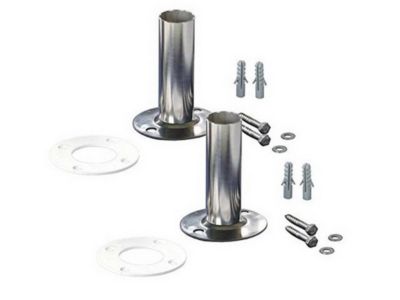 Flexinox Platine pour échelle droite 43 mm (lot de 2)