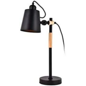 Flexo/Lampe de bureau EDM 32114 Noir Métal 60 W  15 x 54 cm