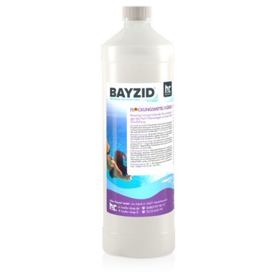 Floculant Liquide Bayzid 1 x 1 L, Traitement Haute Performance Pour Eau De Piscine Claire Et Filtration À Sable