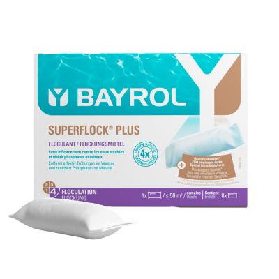 Floculant piscine Superflock Plus 1kg Bayrol