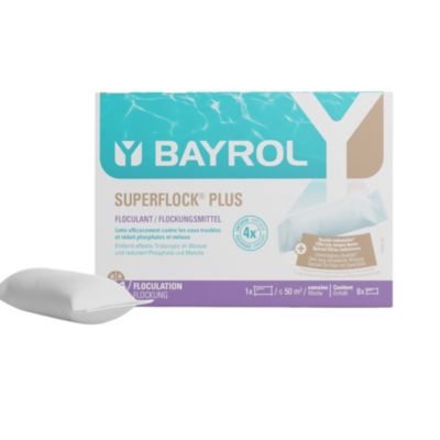 Floculant piscine Superflock Plus 1kg Bayrol