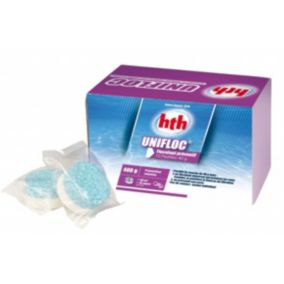 Floculant universel hth UNIFLOC pastilles 40 g. (10 un.) - 400 g