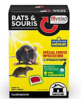 Flu'operats rats et souris Myriad 120g + 25% gratuit