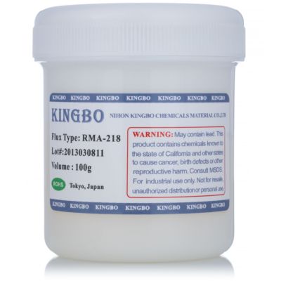 Flux de Soudure en Pâte Kingbo RMA-218 - 100 g, Haute Précision, BGA ...