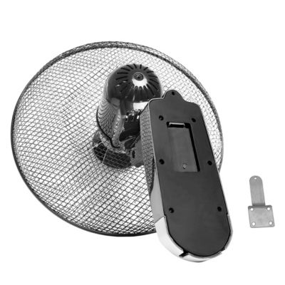 FN55 BK Ventilateur mural 60W 5 pales Oscillant Inclinable 3 vitesses ...