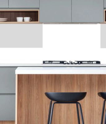 Fond de Hotte Alu Cuisine BLANC MAT 60 cm x 70 cm épaisseur 3 mm Ma Nouvelle Décoration