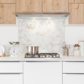 Fond de hotte Aluminum Industrielle - 99deco - L70xH90 cm Ep.3 mm