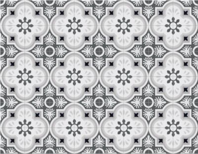 Fond de hotte effet brossé Lola gris l. 60 cm x H. 70 cm x ép. 3 mm