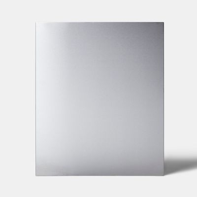 Fond de hotte inox métal brillant GoodHome Kasei l. 60 cm x H. 70 cm x ép.  10 mm