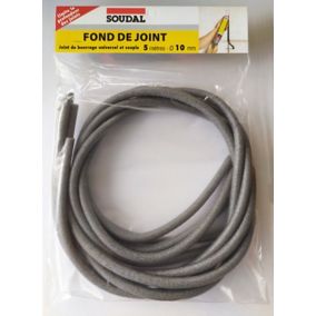 Fond de joint Soudal ø10 mm x L.5 m gris