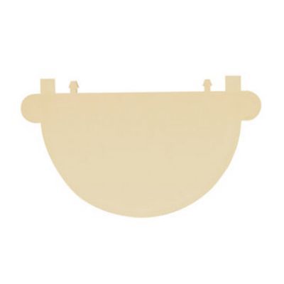 Fond universel gouttière ronde 16 sable PVC Fitt