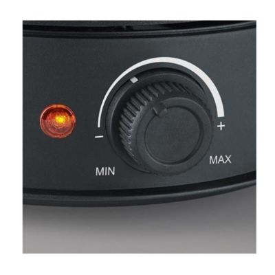 Fondue 1500w 8 fourchettes inox/noir Severin 2470