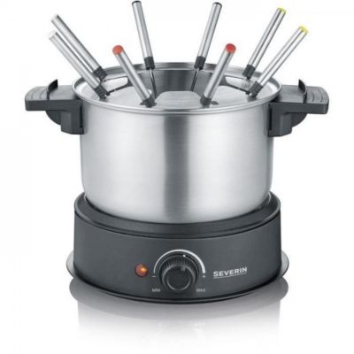 Fondue Electrique  SEVERIN - FO2473 - Capacité 1,4L - Jusqu'a 8 personnes - Thermostat réglables - 1500W