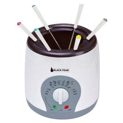 Fondue-Friteuse électrique - 1L - 800W - 6 personnes - Blacpear BFR090