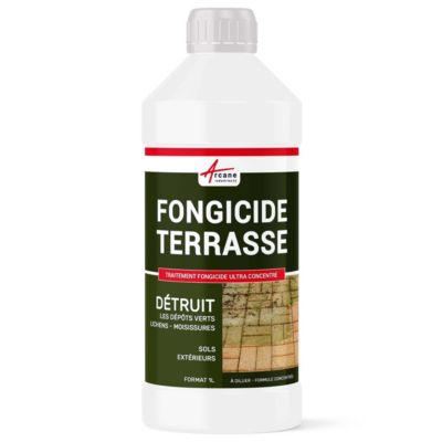 Fongicide Anti dépôt vert concentré pour terrasse et sols - ANTI-DÉPÔT VERT.  - 1 L  - ARCANE INDUSTRIES